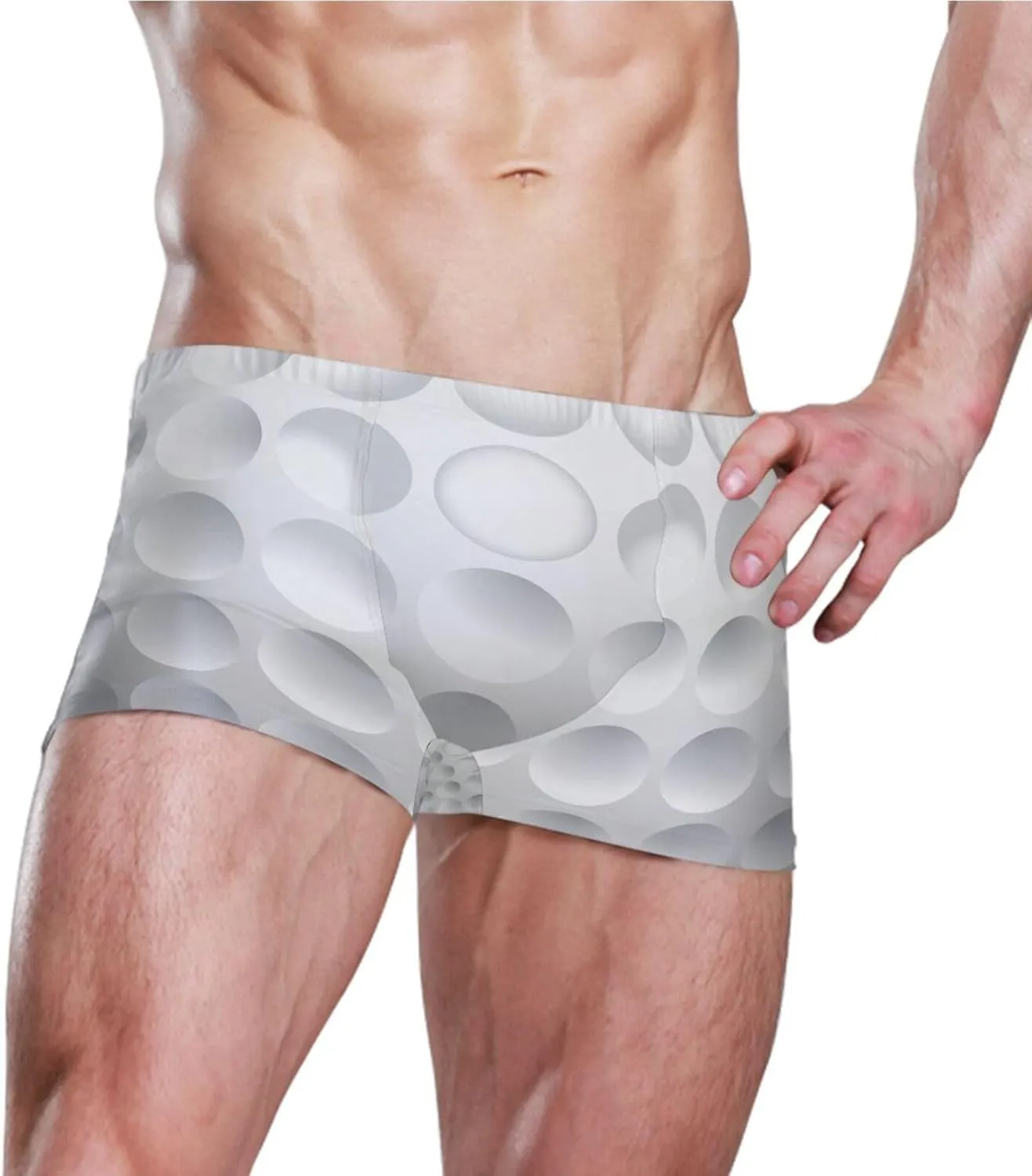 Men Pool Swimwear, Swim Brief Beach Bikini Thong Swimsuit Shorts(S-3XL)