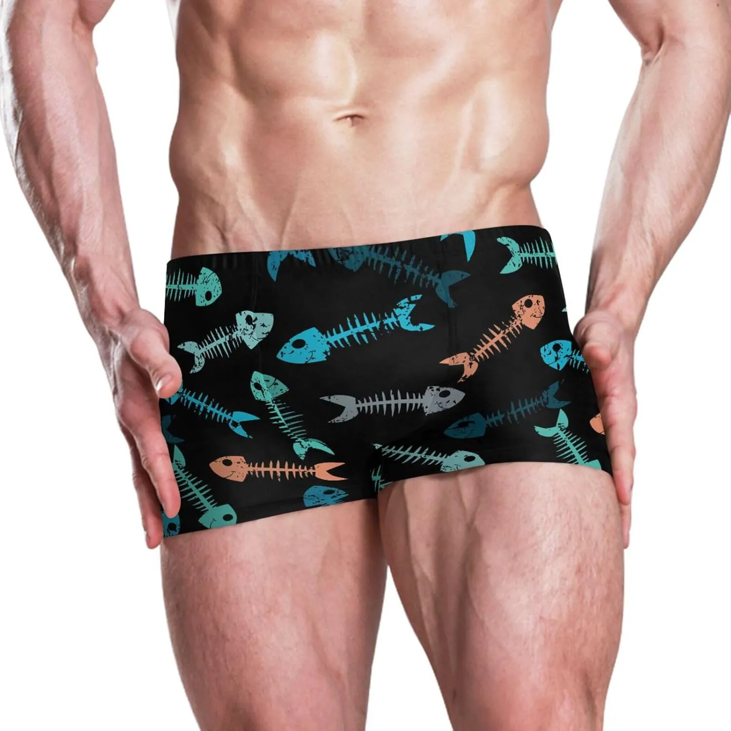 Men Pool Swimwear, Swim Brief Beach Bikini Thong Swimsuit Shorts(S-3XL)