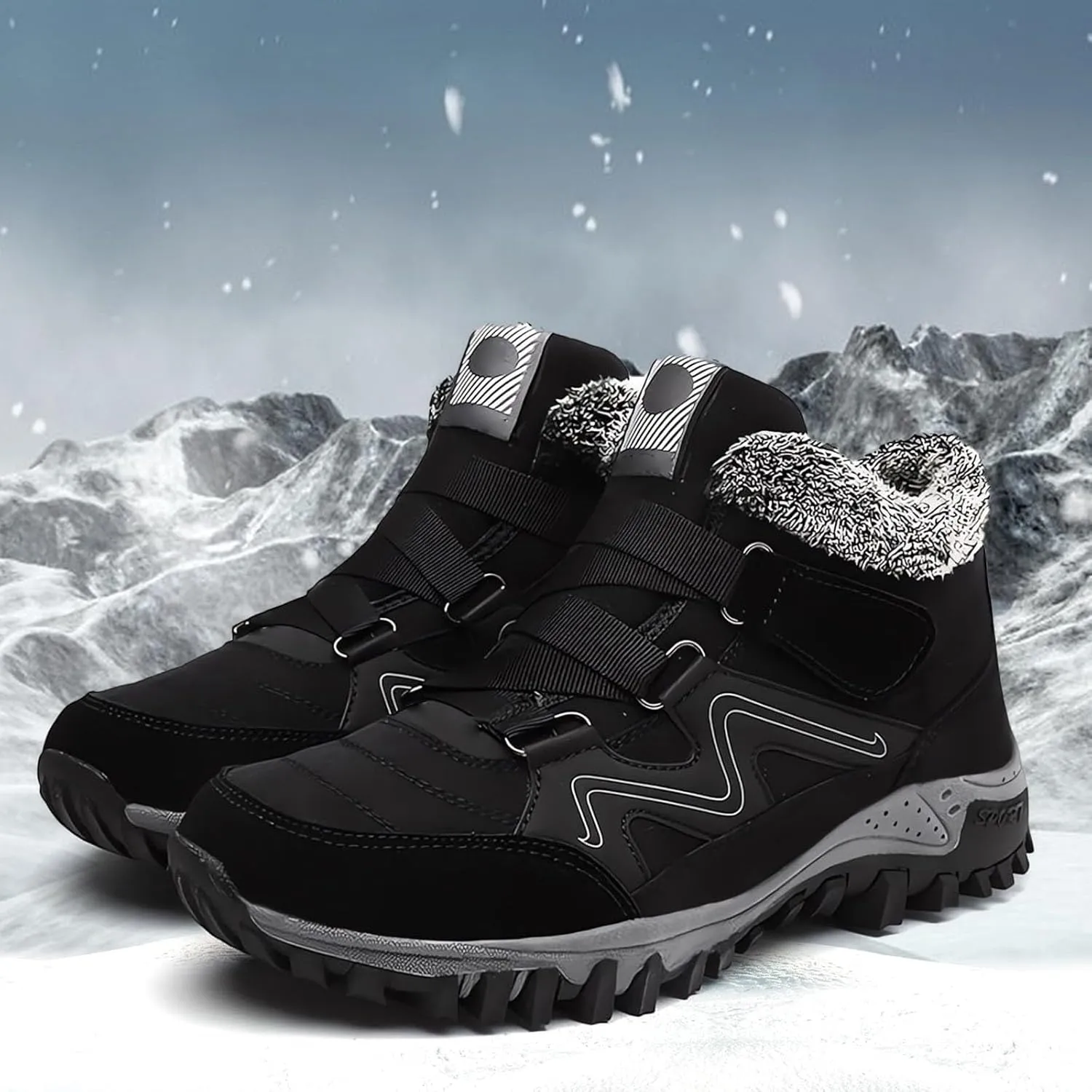 Men Work Boots Non Steel Toe Hiking Sneakers Boot with Comfort Women's Safety Toe Shoes Non Slip Waterproof Outdoor Work Botas Lightweight Hike Grounded Footwear