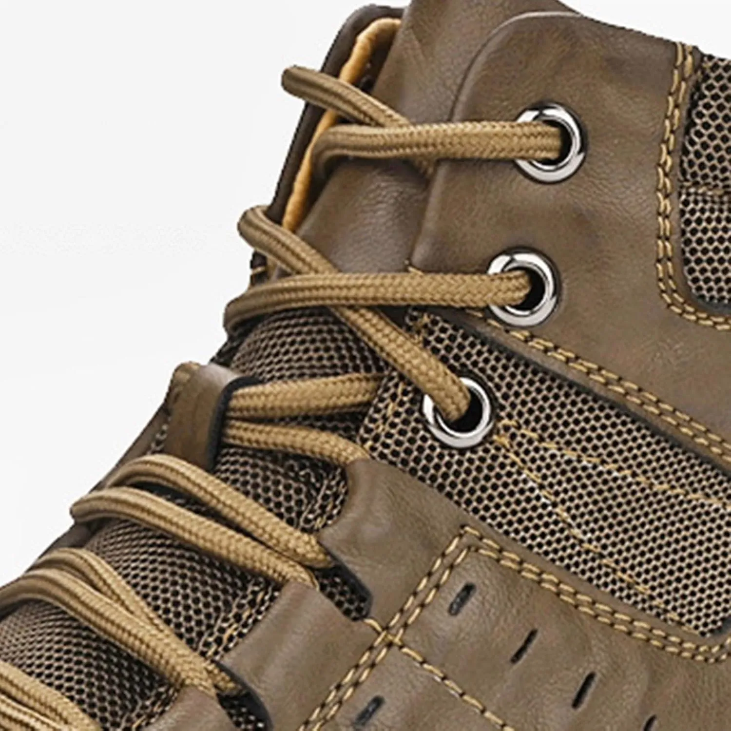 Men Work Boots with Zipper Hiking Sneakers Shoes Slip On Women Safety Shoes Business Casual Platform Sneakers Lightweight Safety Hike Grounded Footwear
