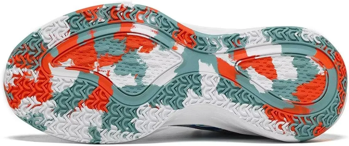 Men's Basketball Shoes Lightweight and Breathable Running Shoes Anti-Slip Outdoor Sports Shoes