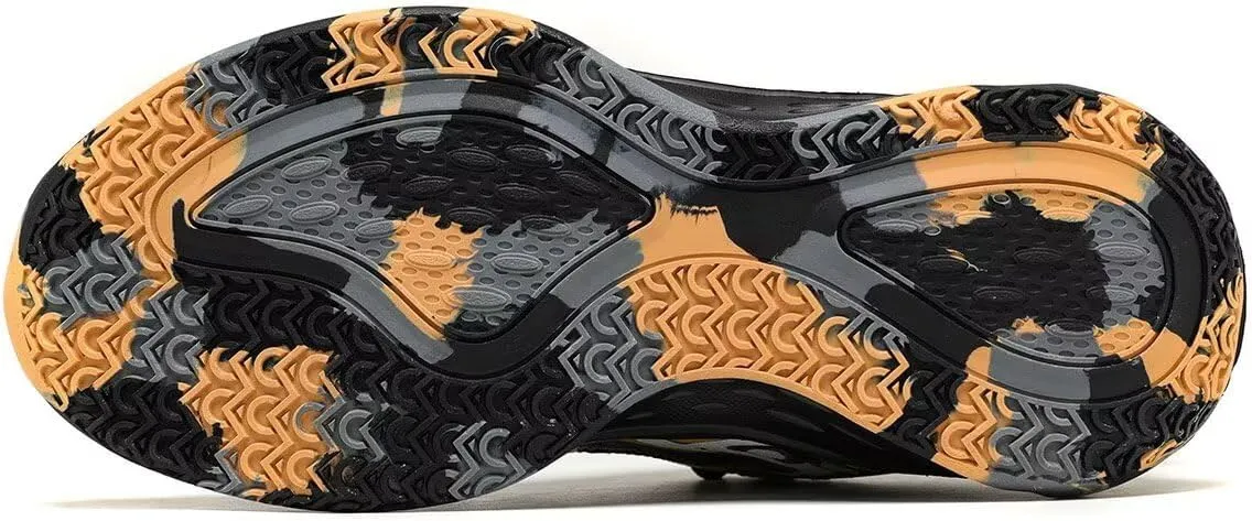 Men's Basketball Shoes Lightweight and Breathable Running Shoes Anti-Slip Outdoor Sports Shoes