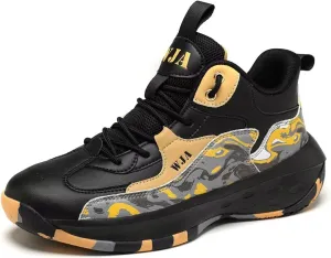 Men's Basketball Shoes Lightweight and Breathable Running Shoes Anti-Slip Outdoor Sports Shoes