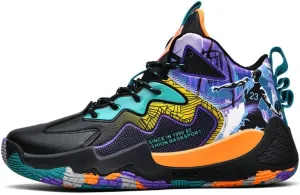 Men's High Top Basketball Shoes Fashion Running Sneakers Non Slip Training Athletic Shoes