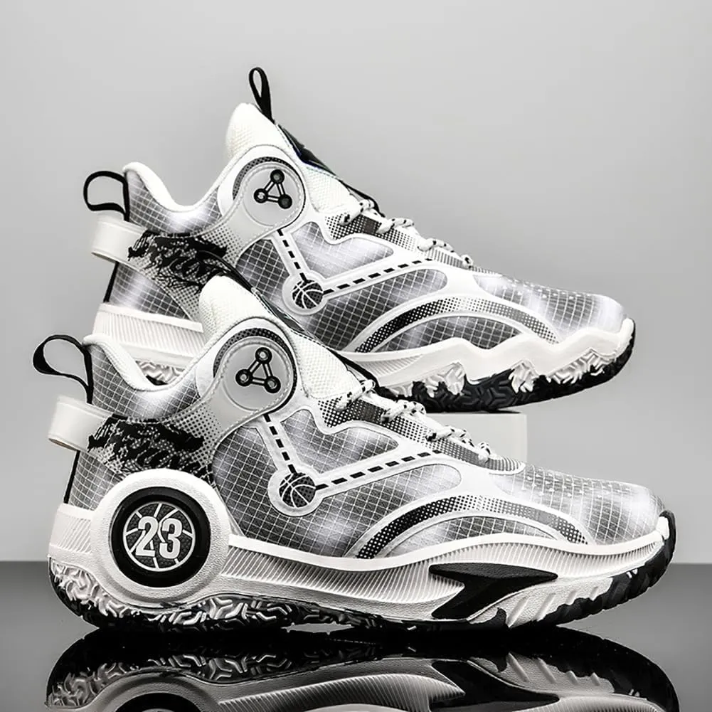 Men's Shoes Fashion Sports Shoes Breathable Running Shoes Men's Basketball Shoes Anti Slip Sports Shoes Couple Style