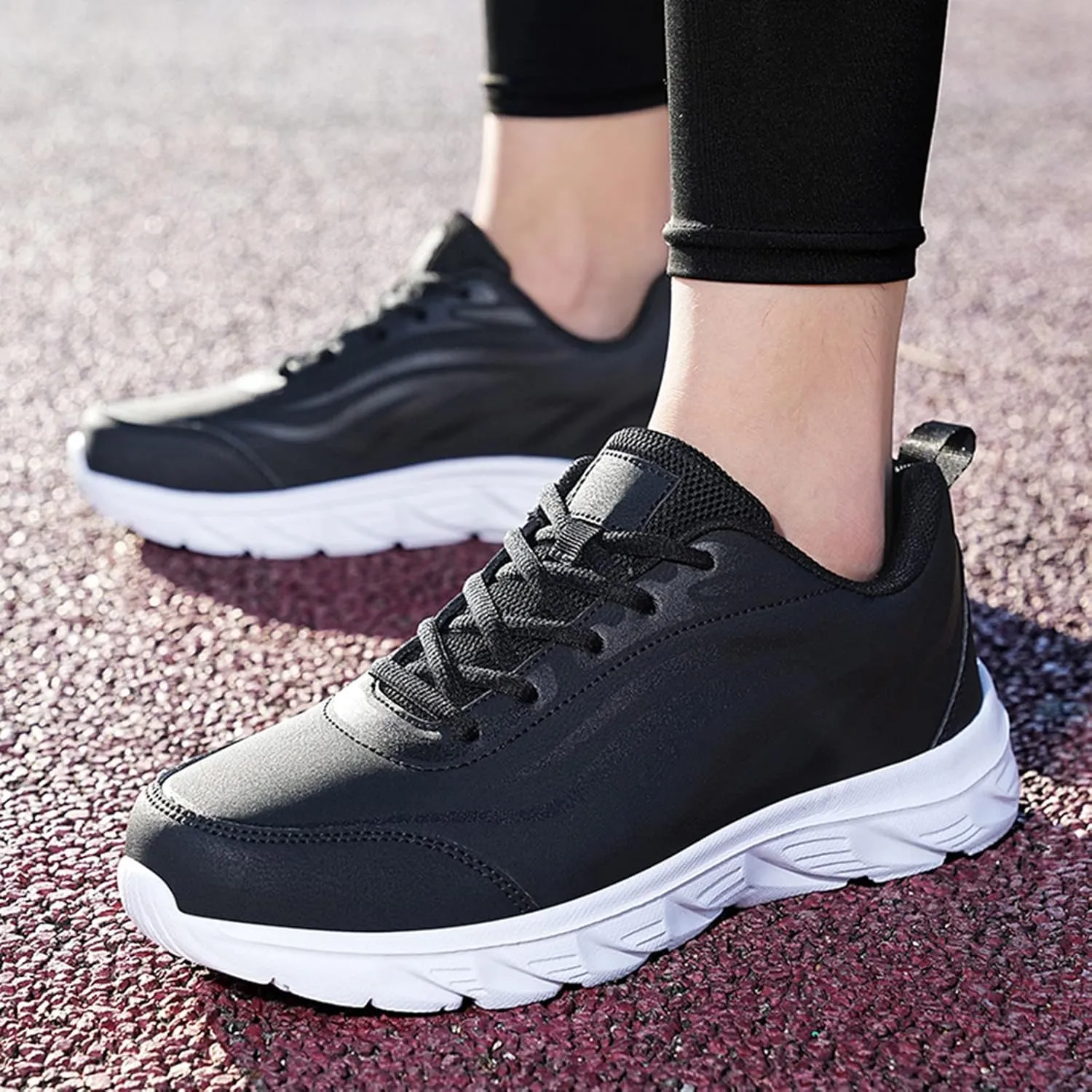 Mens Shoes Large Size Casual Leather Print Casual Fashion Simple Shoes Running Mens Club Sneaker