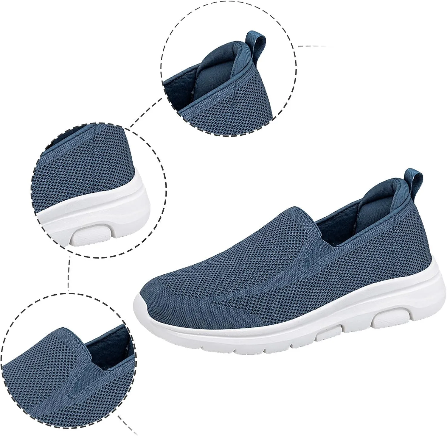 Men's Shoes Mens Slip on Shoes Slip on Shoe for Men Walking Shoe for Men Comfortable Lightweight Sneaker