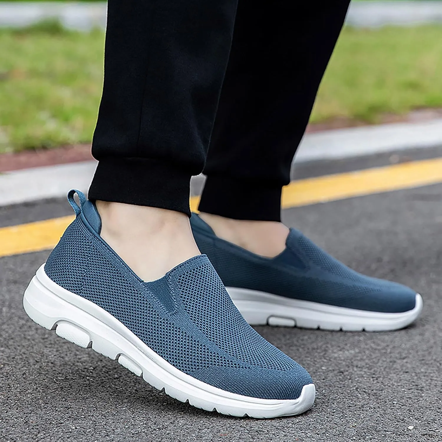 Men's Shoes Mens Slip on Shoes Slip on Shoe for Men Walking Shoe for Men Comfortable Lightweight Sneaker