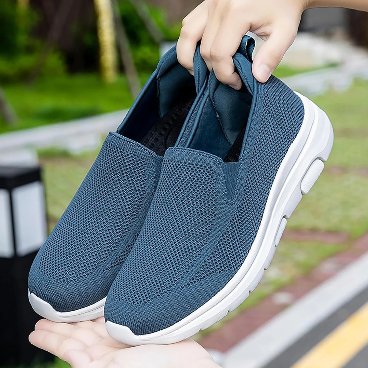 Men's Shoes Mens Slip on Shoes Slip on Shoe for Men Walking Shoe for Men Comfortable Lightweight Sneaker
