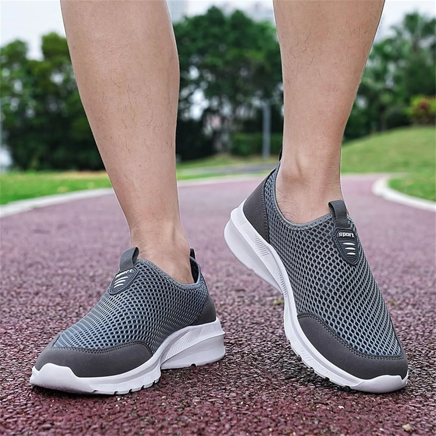 Men's Shoes Mens Tennis Shoes Slip on Shoe for Men Walking Shoe for Men Lightweight Athletic Gym Sneaker