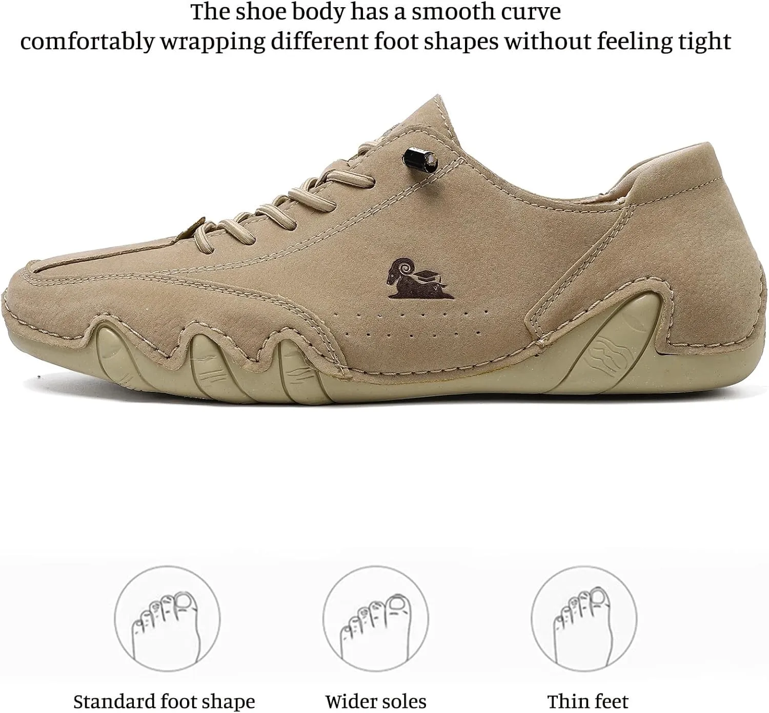 Men's Slip on Loafers Breathable Leather Shoes Driving Shoes Women's Fashion Sneakers Casual Slip On Shoe Comfort Handmade Chukka Boots Dress Walking Running Shoe Casual Lightweight Sneakers Unisex
