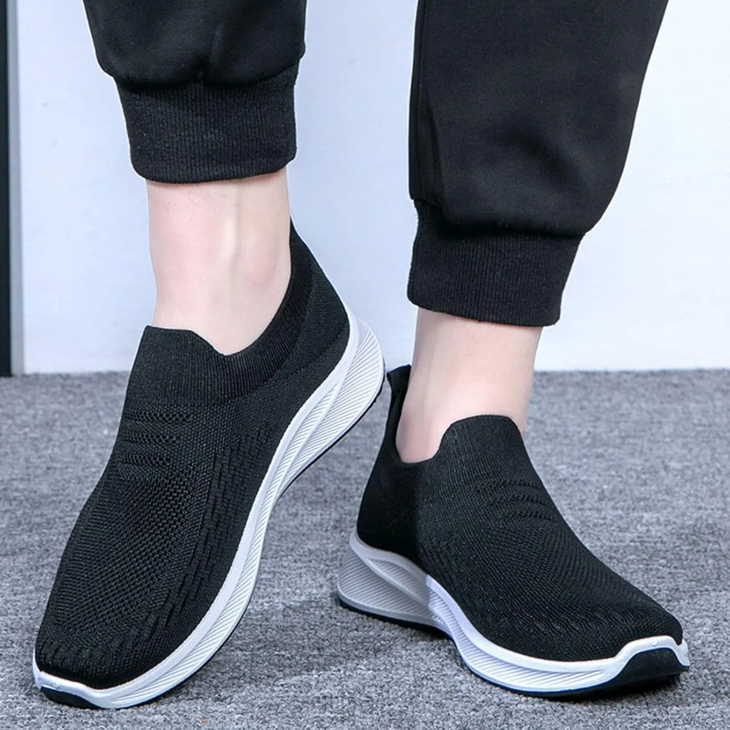 Mens Slip on Shoes Mens Athletic Shoes Shoe for Men Walking Shoe for Men Everyday and Travel Casual Sneaker