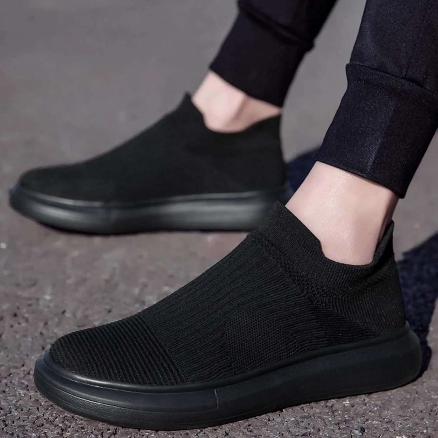 Mens Slip on Shoes Mens Athletic Shoes Slip on Shoe for Men Sneaker for Men Breathable Mesh Sneaker