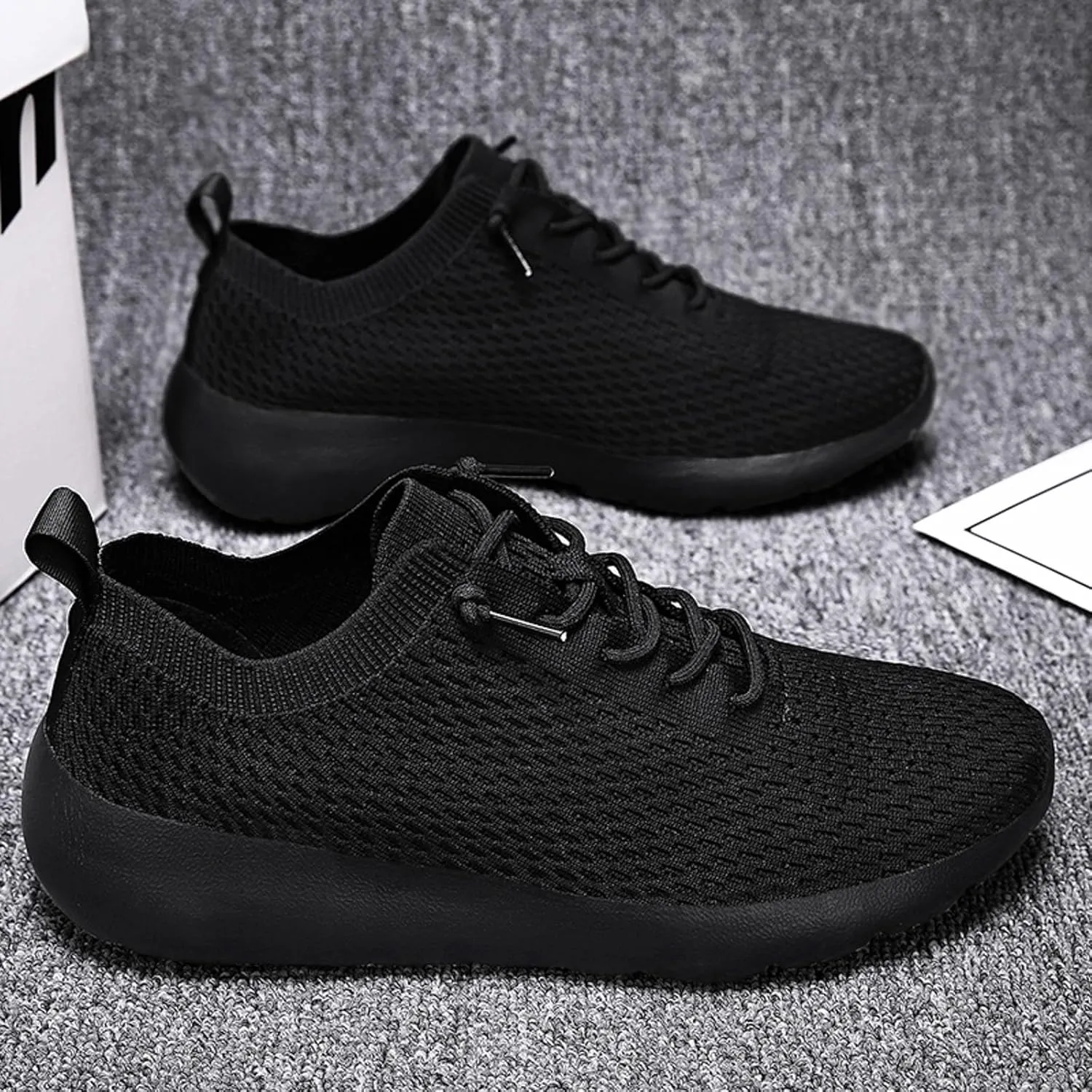 Mens Slip on Shoes Mens Athletic Shoes Slip on Shoe for Men Walking Shoe for Men Running Trail Mesh Sneaker