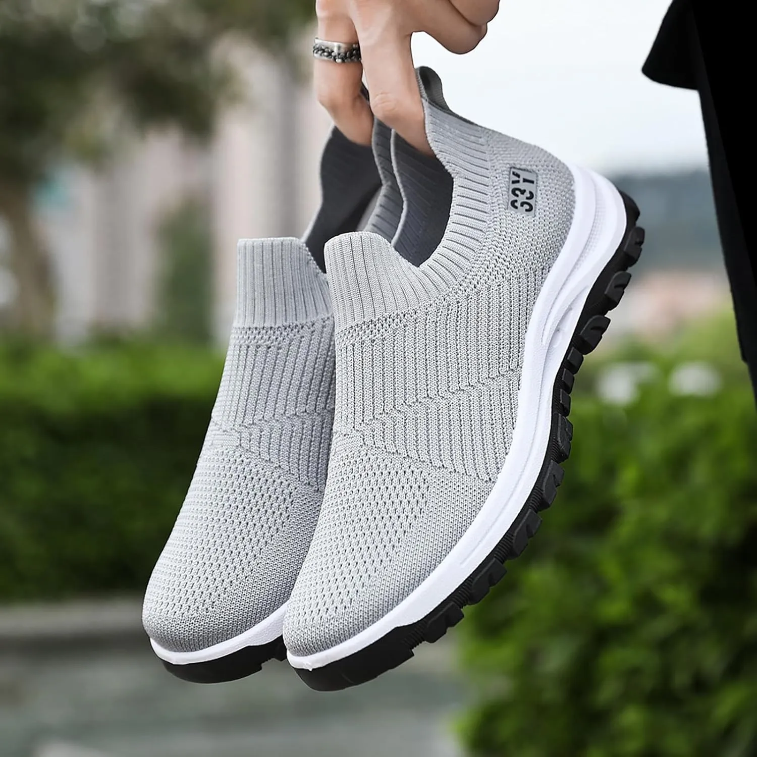 Mens Slip on Shoes Men's Sneakers Shoe for Men Tennis Shoe for Men Running Trail Lightweight Sneaker