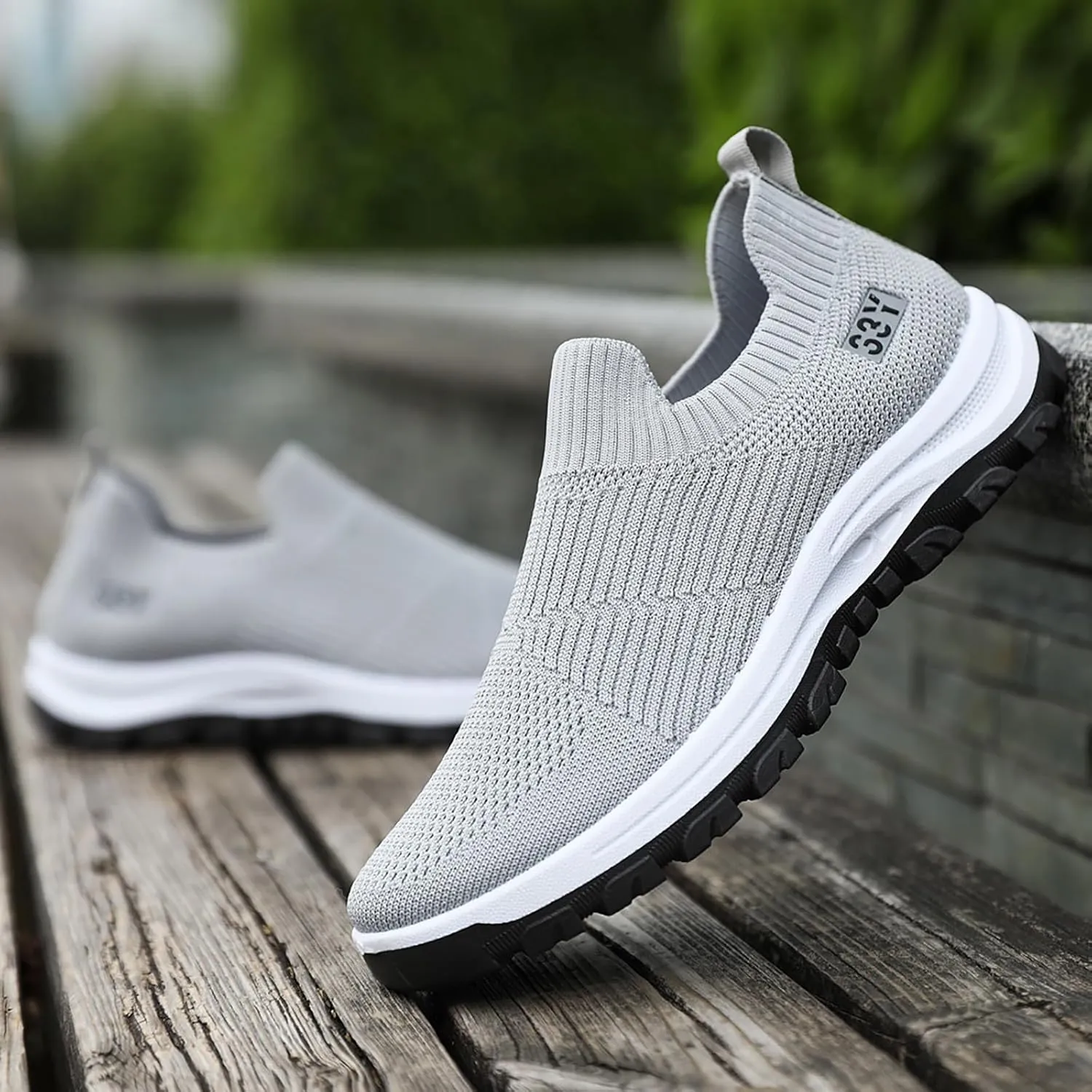 Mens Slip on Shoes Men's Sneakers Shoe for Men Tennis Shoe for Men Running Trail Lightweight Sneaker