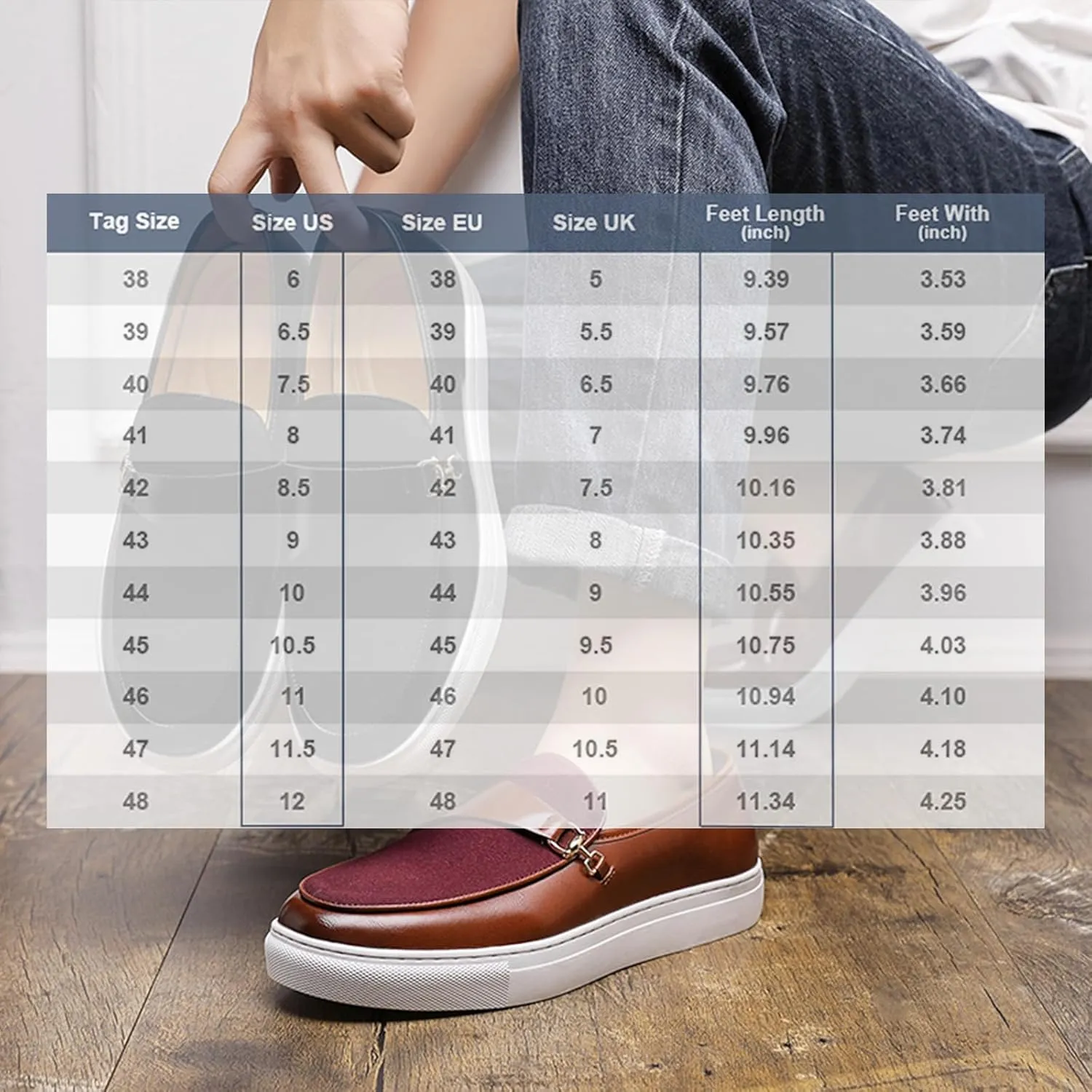 Men's Suede Leather Splicing Slip-On Penny Loafers Round Toe Lightweight Comfortable Flat Dress Shoes with Metal Buckle Casual Business Driving Shoes