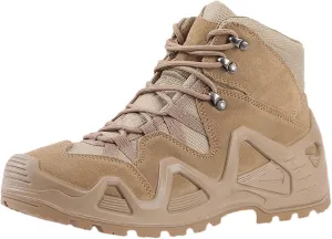 Men's Tactical Boots, Waterproof Hiking Work Boots, Lightweight Military Boots, Breathable Desert Boots,Low Cut Training Boots,Great in Hiking, Work, Tactical, Army, Hunting