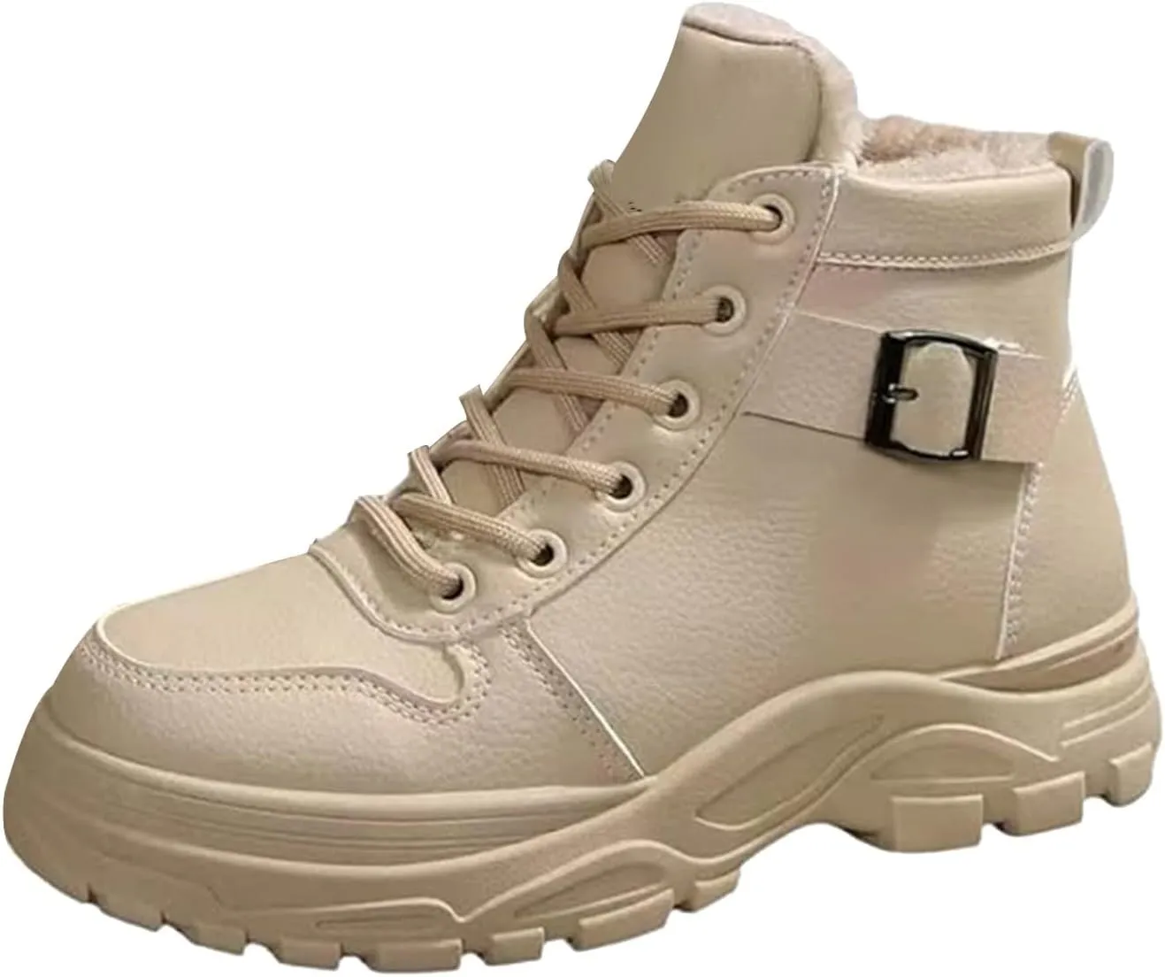 Men's Work Boots Soft Toe Hiking Sneakers Warm Fur Lined Womens Safety Shoes Steel Toe Winter Backpacking Snow Botas Warm Water Hike Grounded Footwear