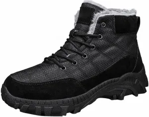 Mens Work Boots Steel Toe Hiking Sneakers Ankle Ladies Safety Toe Shoes for Women with Zipper Platform Shoes Composite Toe Botas Hike Grounded Footwear