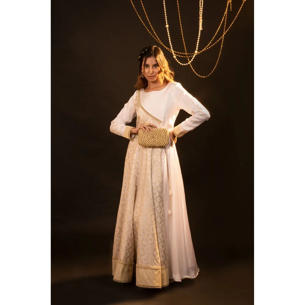 Monk & Mei Macy Anarkali Kurta With Dupatta (Set of 2)