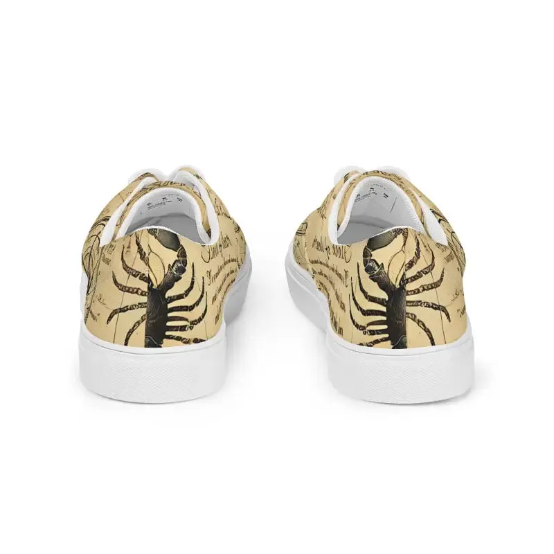 Nautical Men's Lace Up Canvas Shoes