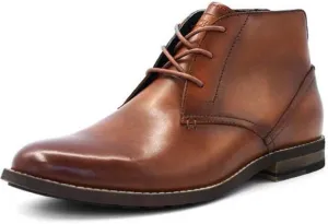 Neat Footwear Men's Chukka Boots - Lace Up, Full Grain Leather Boots with Carry Bag - Latex Insole and Hand-Stacked Rubber and Wood Sole - Casual Dress Boots for Men