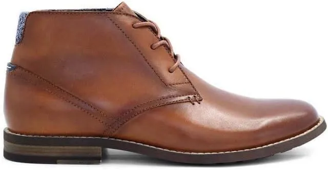 Neat Footwear Men's Chukka Boots - Lace Up, Full Grain Leather Boots with Carry Bag - Latex Insole and Hand-Stacked Rubber and Wood Sole - Casual Dress Boots for Men
