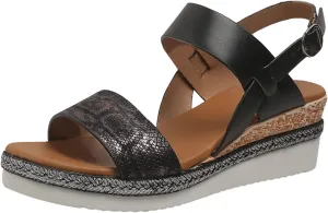 Orthopedic Sandals for Women 2025 Wedges Heels for Women Casual Slip on Sandals Beach Dress Comfortable Platform Sandal Espadrille Raffia Sole Outdoor Platform Sandal 2025