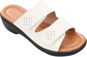 Orthopedic Sandals For Women Arch Support Walking Sandals Two Straps Wedge Sandals Bohemian Comfortable Outdoor Shoes