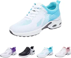 Orthopedic Shoes for Women Slip On Air Cushion Lightweight Sports Shoes Mesh Breathable Comfort Slip-On Sneakers