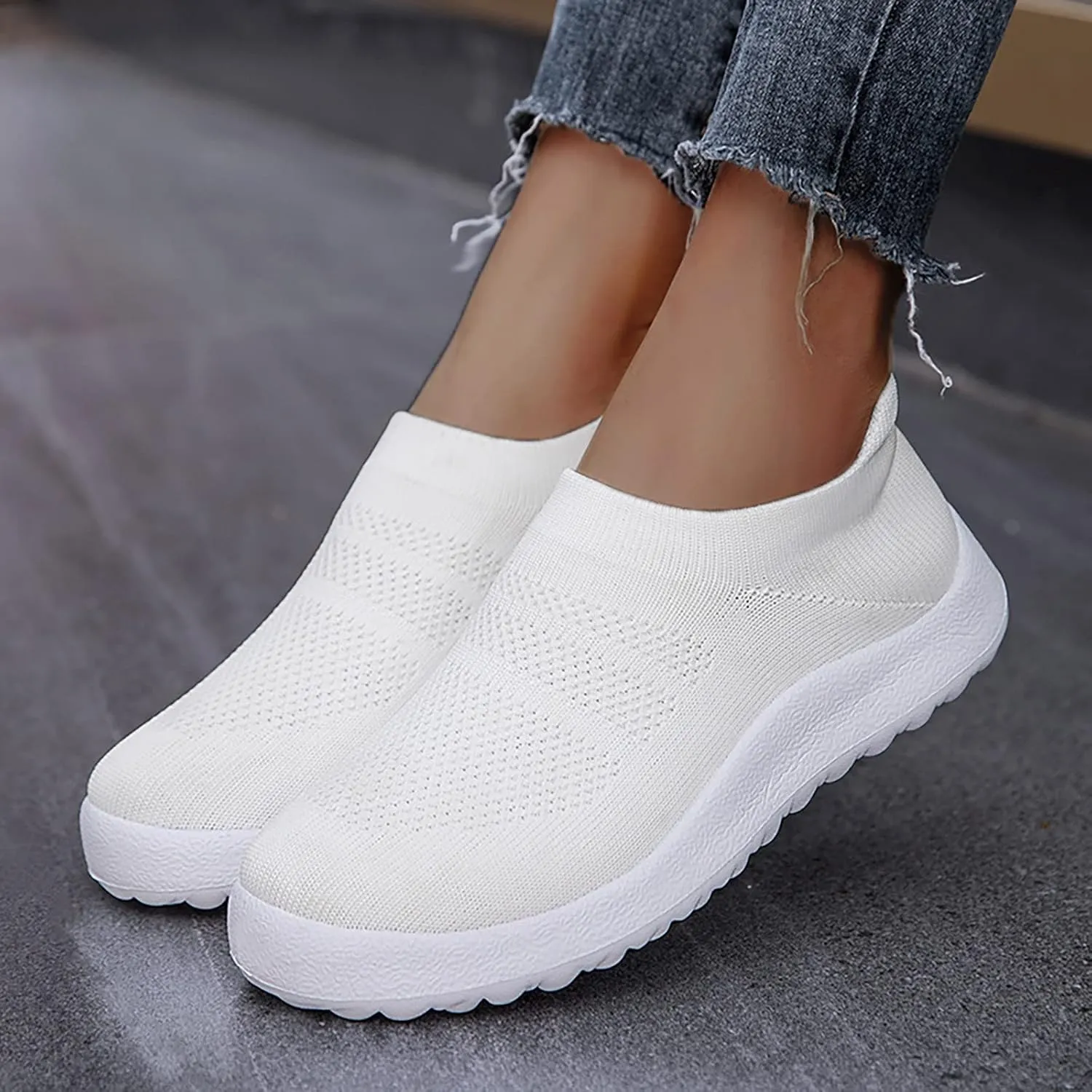 Platform Sneakers for Women Slip On Slip On Shoes Women Wide Mule Women Canvas Platform Shoes High Top Boots Lace Up Sneakers Womens Sneakers Size 8 Black Slip On Sneakers Women Black