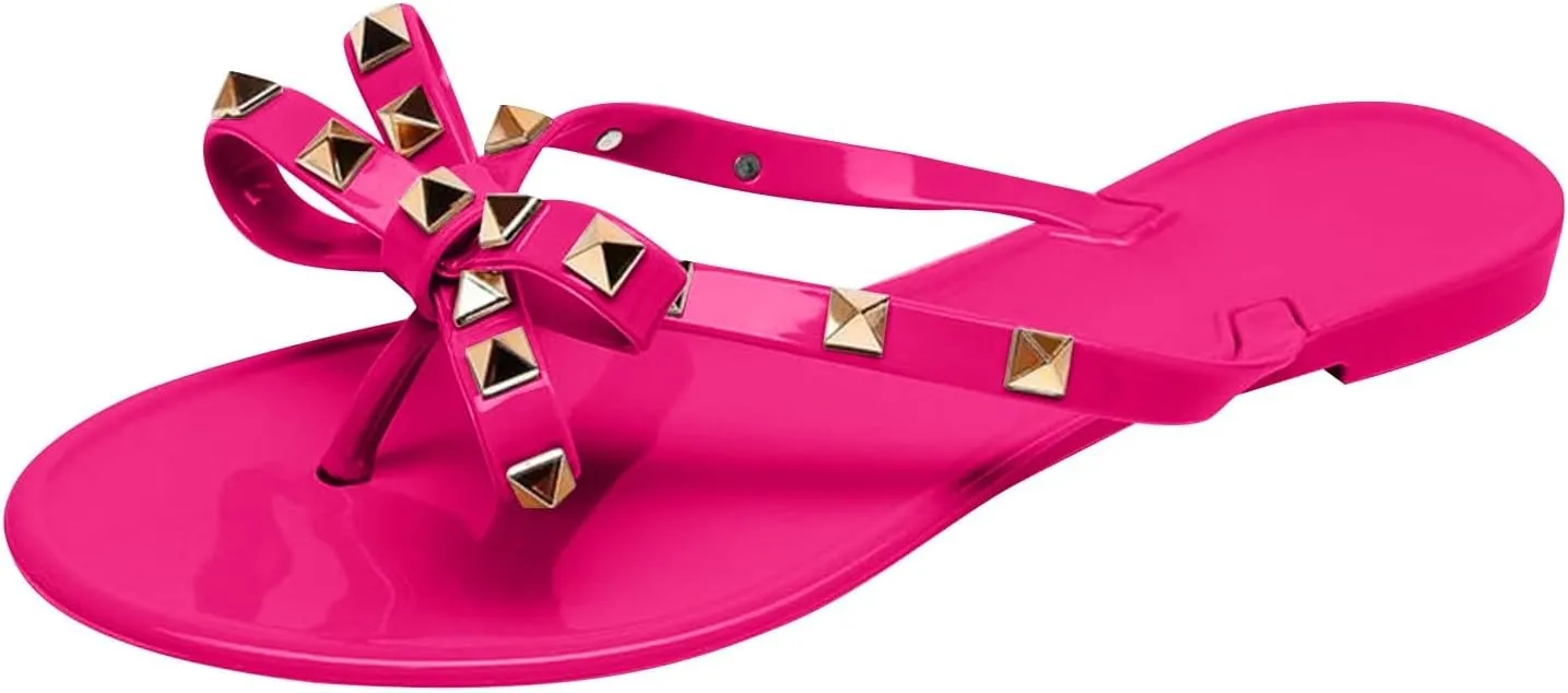 Recovery Slides for Women Comfortable Beach Sandals Slip On Thong Sandals Breathable Slip On Slippers