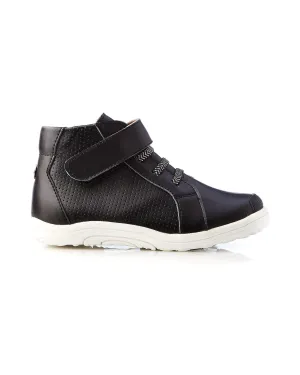 River Leather Boot Black