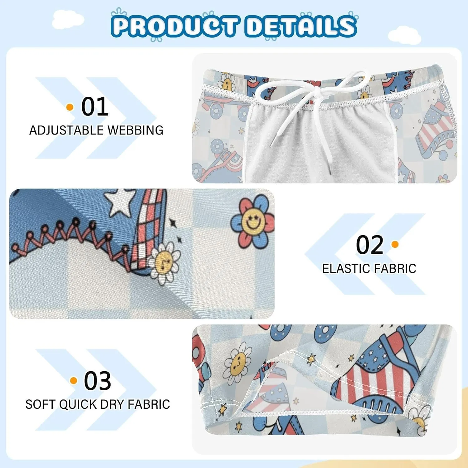 Roller Skate Shoes Boys Swim Trunks Toddler Beach Board Shorts Swimsuit Fashion Beach Shorts Swim Trunks