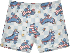 Roller Skate Shoes Boys Swim Trunks Toddler Beach Board Shorts Swimsuit Fashion Beach Shorts Swim Trunks