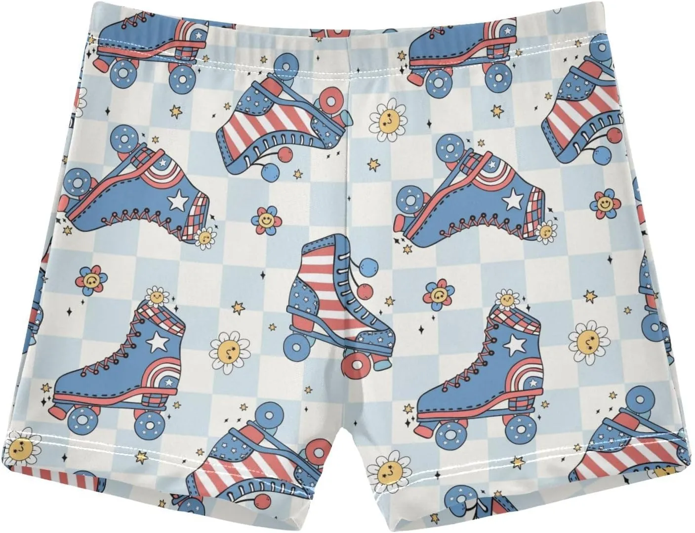 Roller Skate Shoes Boys Swim Trunks Toddler Beach Board Shorts Swimsuit Fashion Beach Shorts Swim Trunks