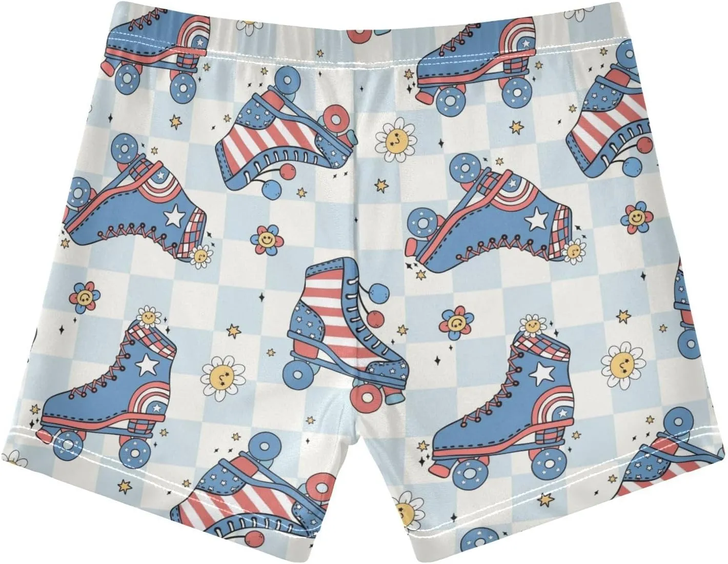 Roller Skate Shoes Boys Swim Trunks Toddler Beach Board Shorts Swimsuit Fashion Beach Shorts Swim Trunks