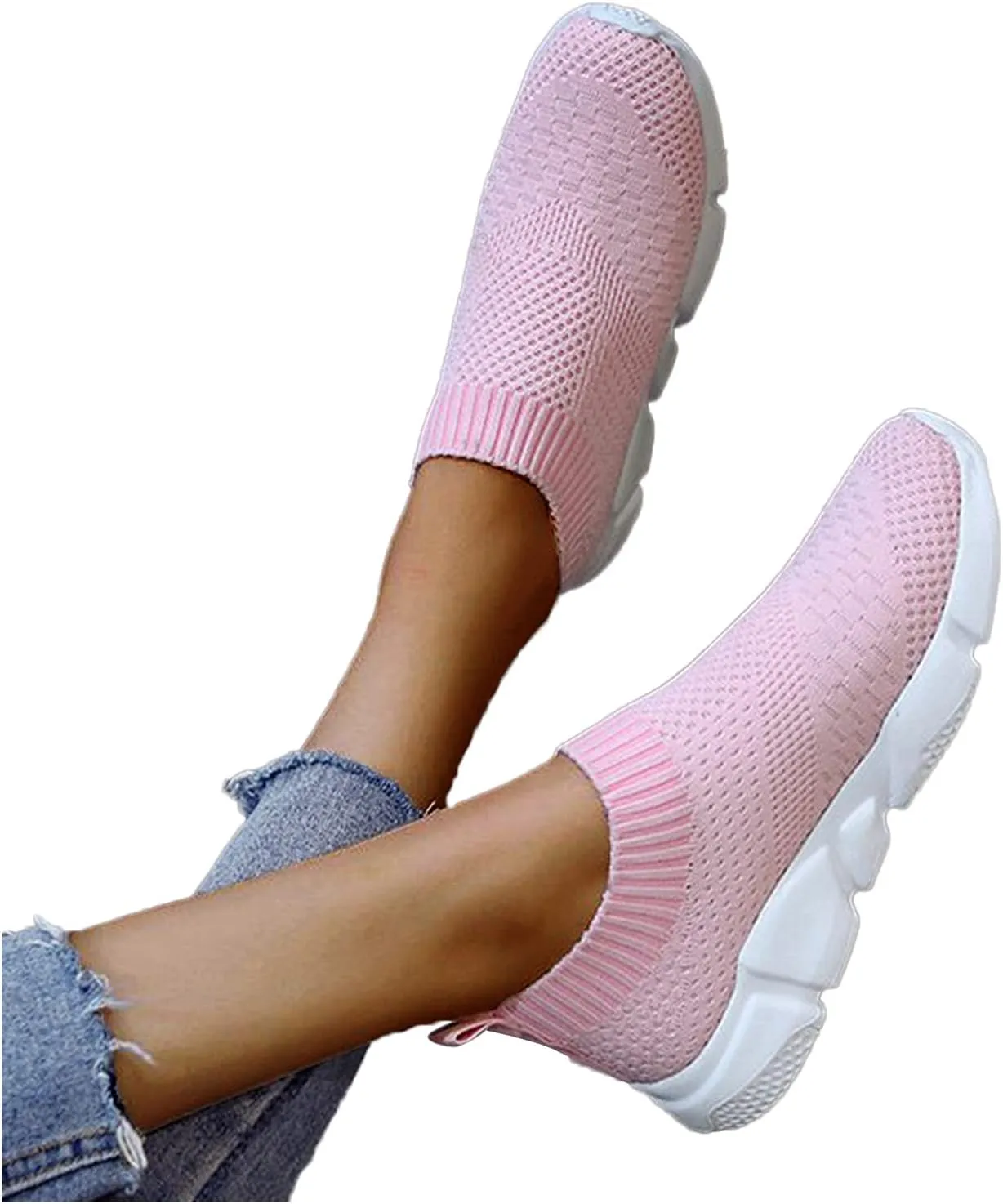 SBGMoSJ Womens Shoes 7.5 Wide Width Sneakers Black Fashion Sneakers for Women 2023 Orange and White Gym Shoes for Women Womens Fashion Sneakers 2023 Slip On Shoes for Women Wide Width