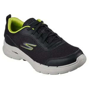 SKECHERS  Go Walk 6 Esquire - Black/Lime