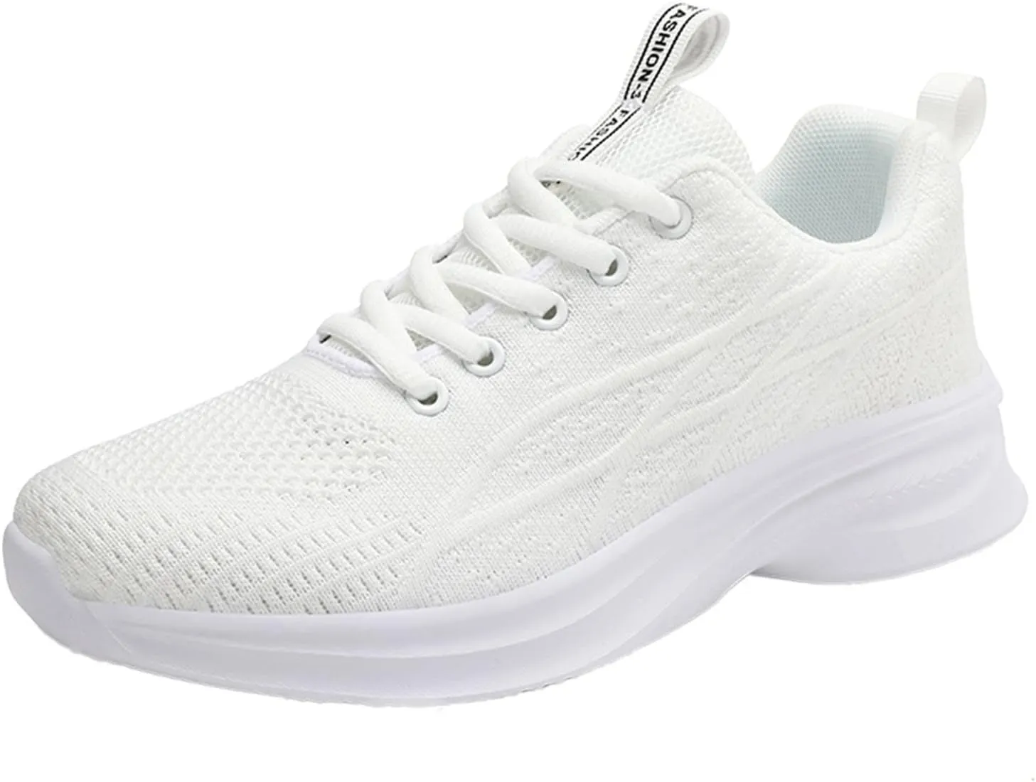 Slip On Athletic Shoes for Women Breathable Walking Shoes Women's Comfortable Casual Thick Bottom Sneakers