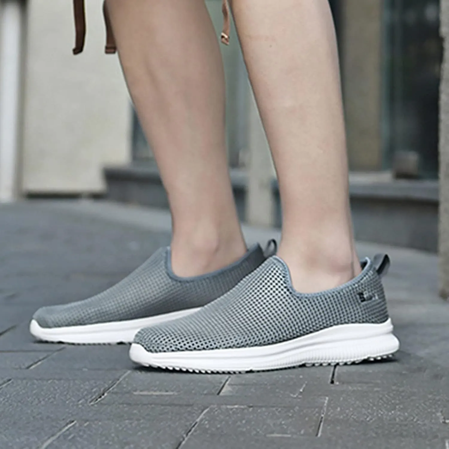 Slip On Sneakers Women Wide Width Size 9 Ladies Slip On Sneakers Non Slip Sneakers for Women Women's X Wide Width Slip On Sneakers Office Sneakers for Women Wide