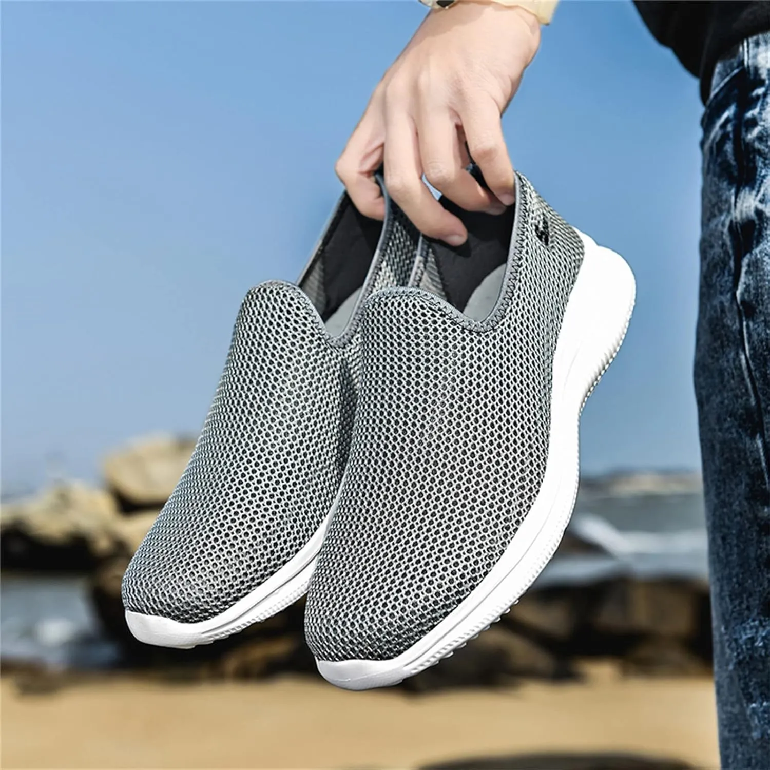 Slip On Sneakers Women Wide Width Size 9 Ladies Slip On Sneakers Non Slip Sneakers for Women Women's X Wide Width Slip On Sneakers Office Sneakers for Women Wide