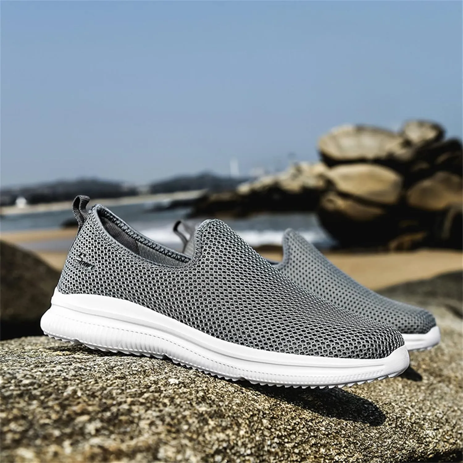 Slip On Sneakers Women Wide Width Size 9 Ladies Slip On Sneakers Non Slip Sneakers for Women Women's X Wide Width Slip On Sneakers Office Sneakers for Women Wide
