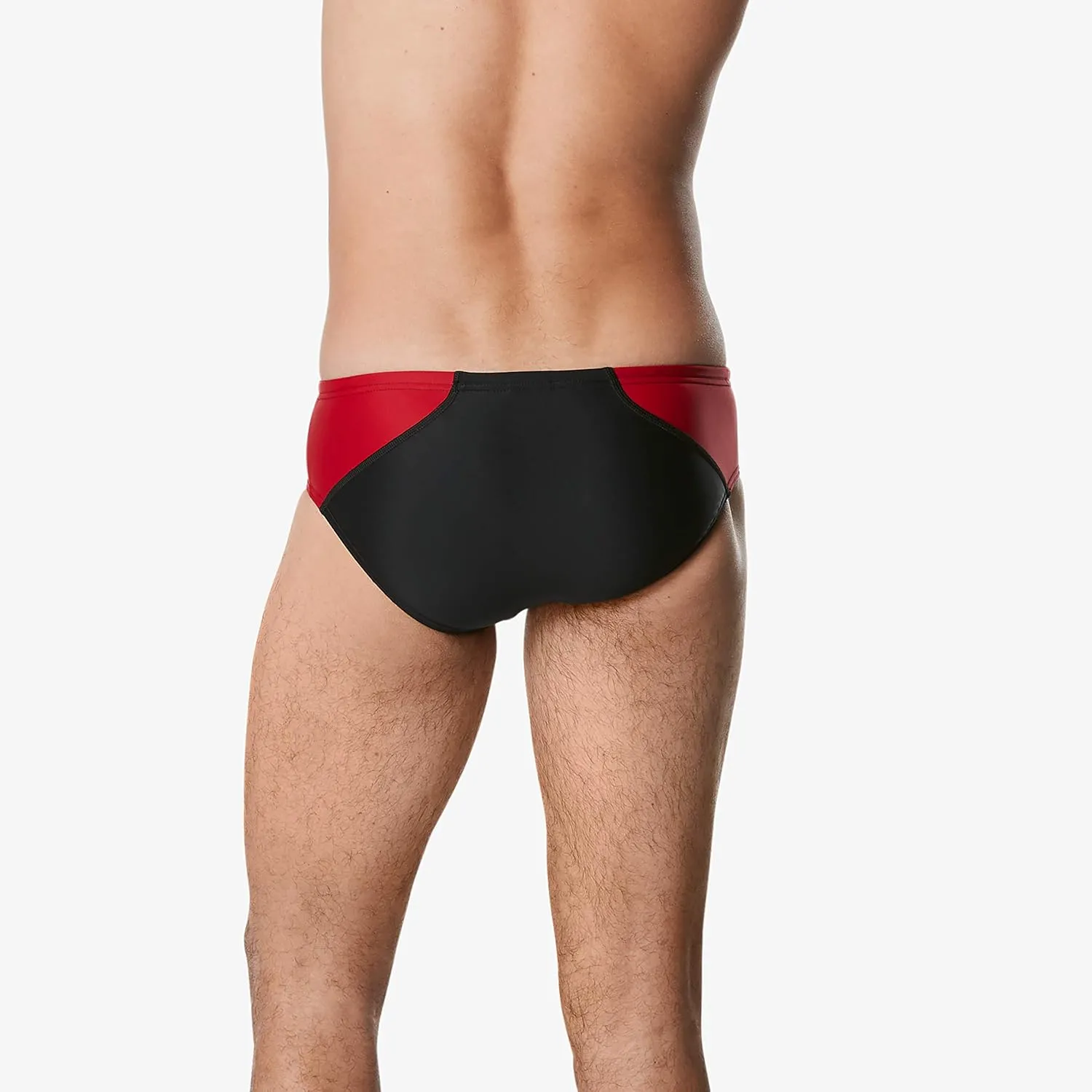 Speedo Men's Swimsuit Brief Powerflex Eco Revolve Splice Team Colors