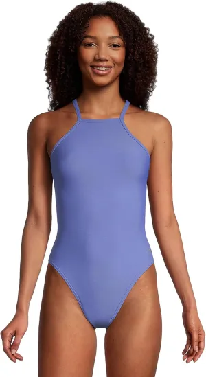 Speedo Women's Swimsuit One Piece Endurance Turnz Tie Back Solid
