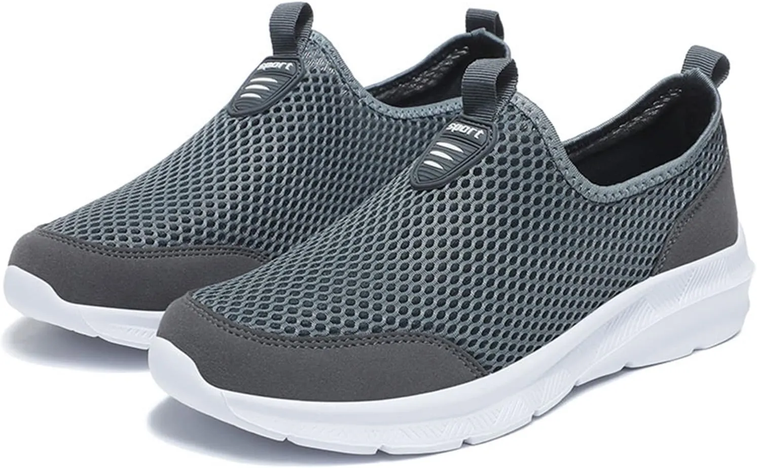 Tennis Running for Men Non Slip Mens Slip On Walking Shoes Lightweight Sneakers Breathable Tennis Shoes Casual Work Shoes
