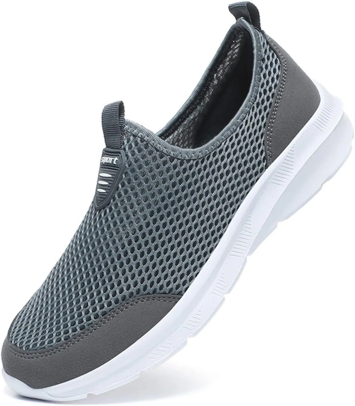 Tennis Running for Men Non Slip Mens Slip On Walking Shoes Lightweight Sneakers Breathable Tennis Shoes Casual Work Shoes