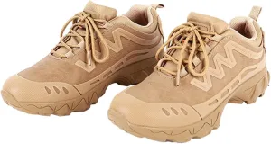 Waterproof Hiking Work Boots,Men's Tactical Boots,Outdoor Lightweight Work Boots,Breathable Desert Boots,for Outdoor Hiking, Rock Climbing, Hunting Etc