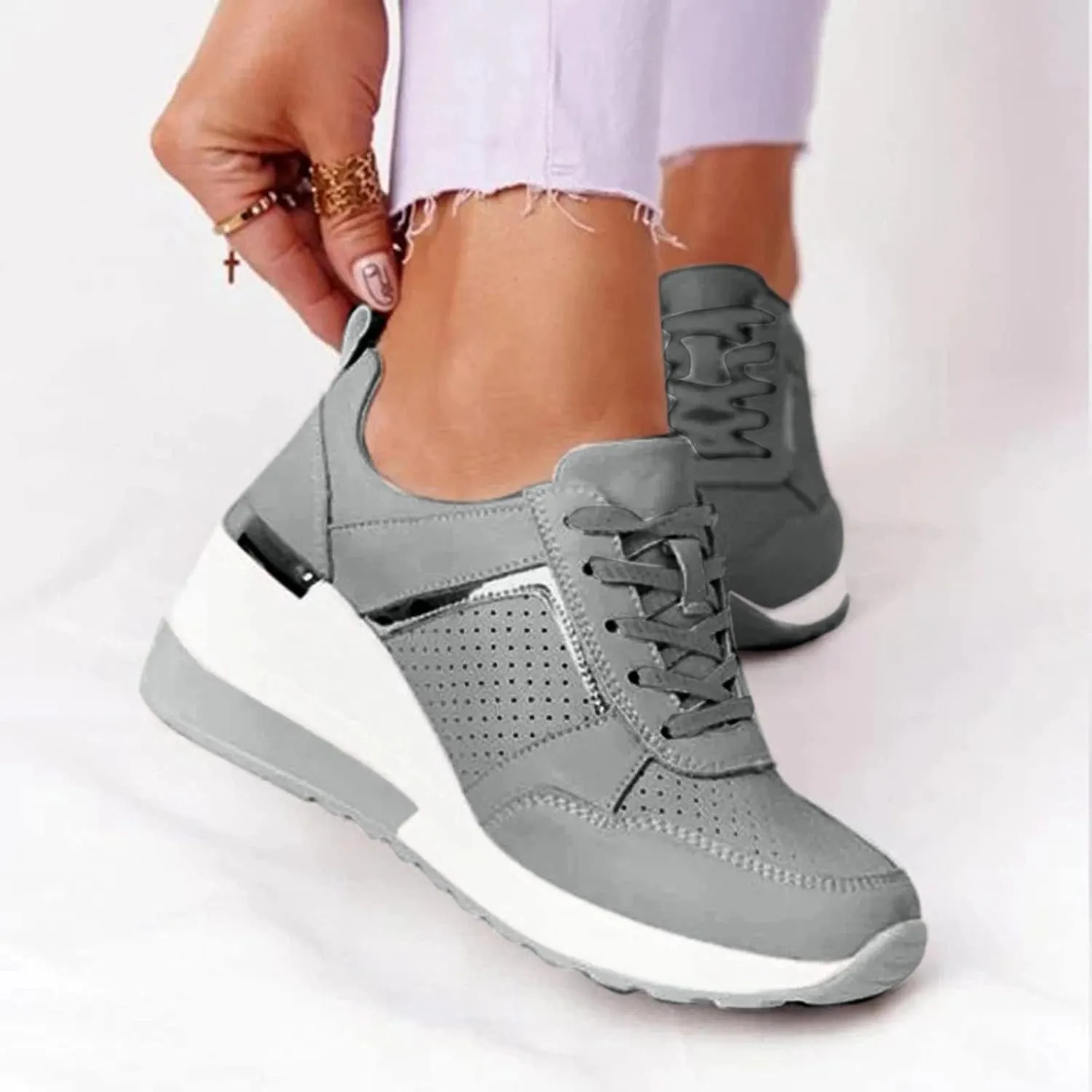 Womens Black Wide Toe Sneakers Zapatos Negros para Mujer De Vestir Elegantes Womens Slip On Shoes Wide Width Memory Foam Bowling Shoes Women Size 9 1/2 Tenis para Caminar De Mujer Comodos